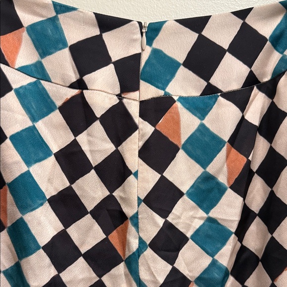 PatBO Geometric Wide Leg Pants Size 6 Flowy Feminine Quality - Picture 5 of 12